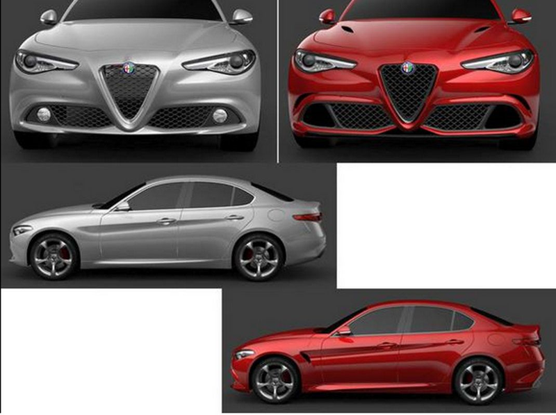 Illustration for article titled More Alfa Romeo Giulia picture leaks